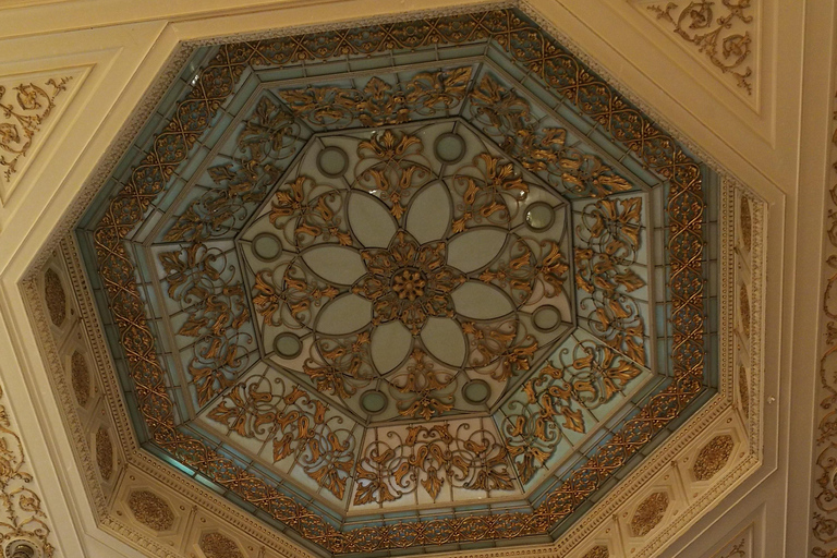 Inside the Romanian Senate at the Palace of Parliament