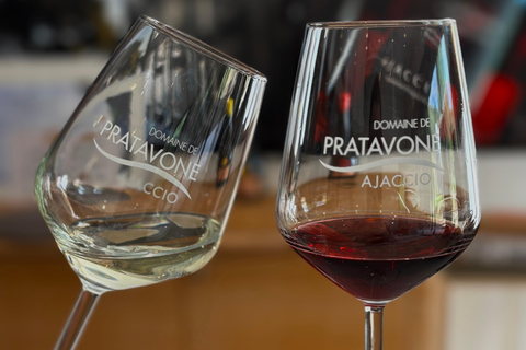 Pila-Canale: Besuch des Weinkellers und Weinprobe der Domaine de Pratavone