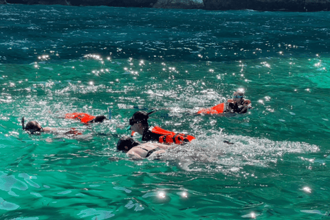 Krabi: 7 Islands Sunset Hopping Cruise with BBQ & Plankton Private Longtail Boat Tour