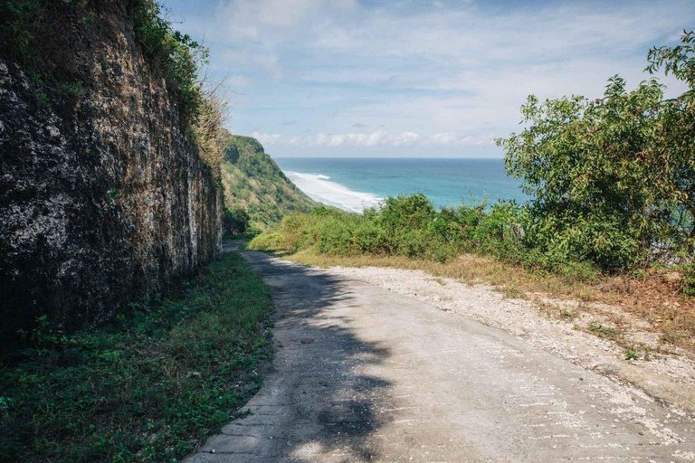 Amazing Cliffside Hanoman Fire Show at Karang Boma