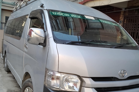 From Kathmandu: Private toyota hiace transfer to Pokhara