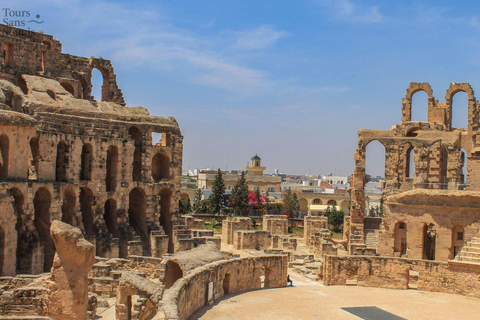 El Jem Colosseum Excursion: Guided Tour from Hammamet, Sousse, Tunis El Jem Amphitheater Excursion: Guided Tour from Hammamet, Sousse, or Tunis