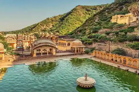 Da Delhi : Tour di Jaipur con il Tempio di Galta Ji (Tempio delle Scimmie)