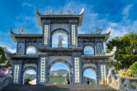 Da Nang: Hai Van-passet, Linh Ung-pagoden, Son Tra-toppenDelta: Tyska