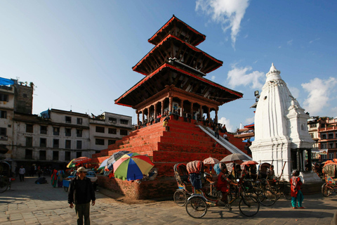 Kathmandu: rondleiding op het Durbarplein vanuit ThamelKathmandu: rondleiding op het Durbar-plein vanuit Thamel