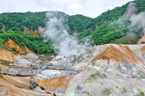 From Sapporo: Noboribetsu, Lake Toya, and Niseko Day Trip Shared Tour, Meet at Sapporo Station