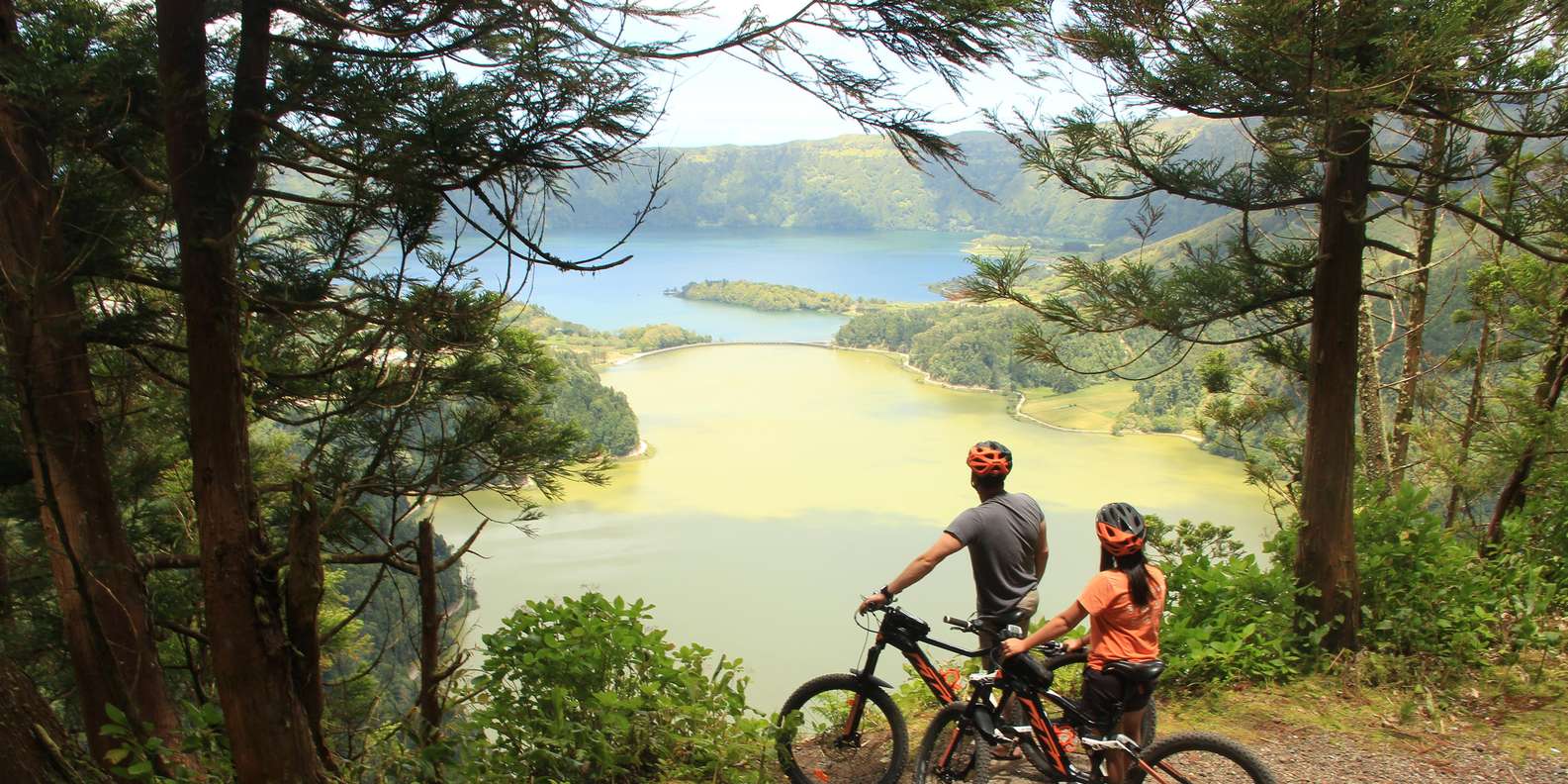 Sete Cidades: Alquiler de E-Bikes con GPS y Recorrido por el Mapa