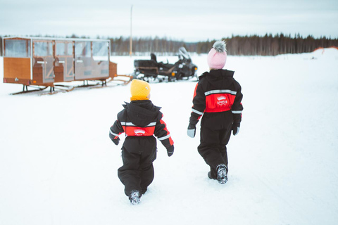 Family Snowmobiling