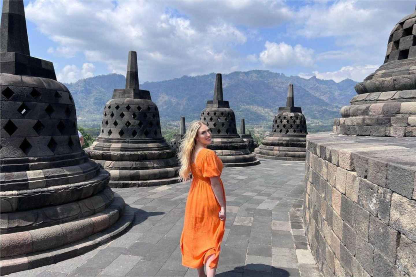 famous buildings in indonesia | borobudur temple, magelang