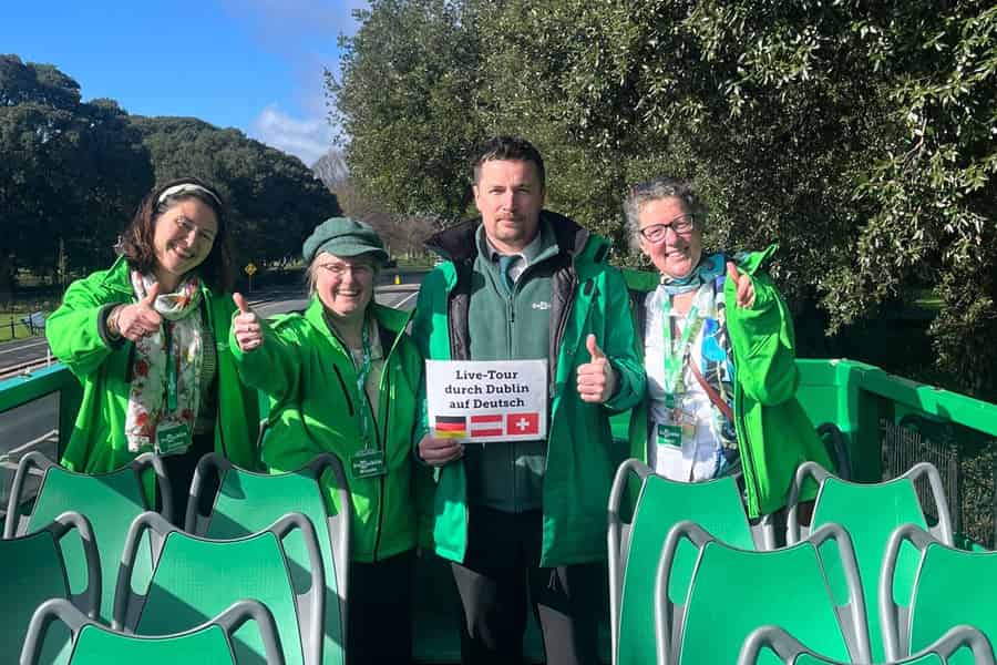 Dublin: Hop-On/Hop-Off-Tour mit deutschem Live-Kommentar. Foto: GetYourGuide Dublin: Hop-On/Hop-Off-Tour mit deutschem Live-Kommentar. Foto: GetYourGuide