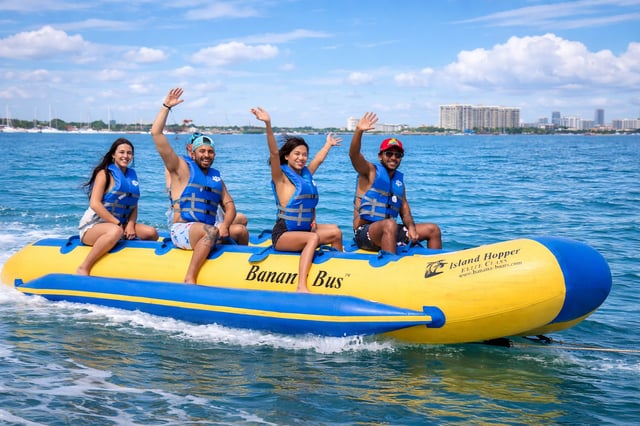 Miami: Banana Tubing Ride