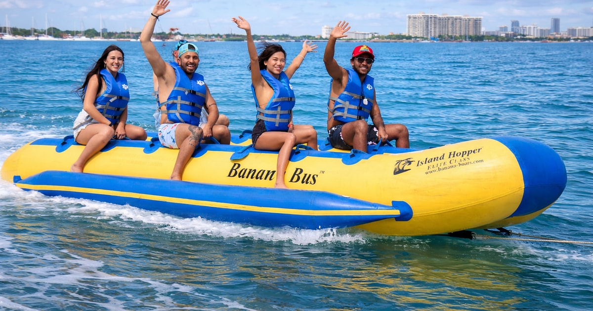 Miami: Banana Tubing Ride | GetYourGuide