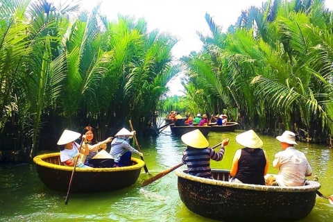 Z Da Nang: Marmurowa Góra - Wycieczka do Hoi An - Rejs łodzią z koszemZ Da Nang: Prywatna wycieczka