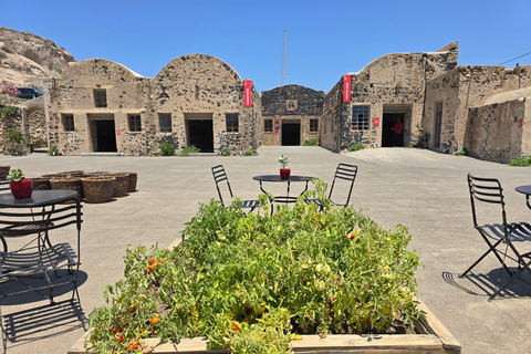 Visit Santorini’s old Tomato Factory