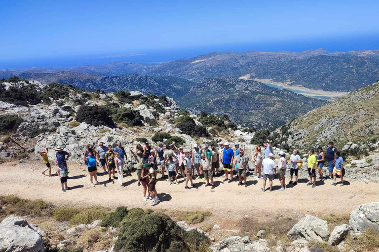 Malia Laisithi-plateau Zeus-grot Geweldig avontuurLasithi-plateauroute Zeus-grot Geweldig avontuur