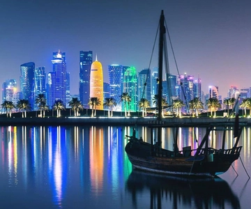 Doha: Traditionelle Dhow-Hafen-Tour mit Abholung und Rücktransfer