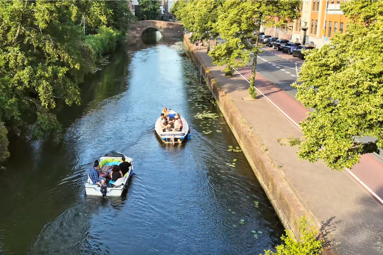 The Hague: Self-Drive Boat Rental up to 7 people, no licence