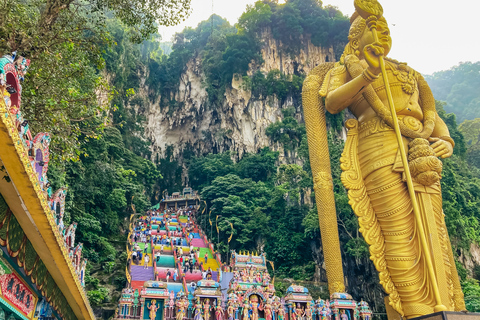 Depuis Kuala Lumpur : demi-journée dans les grottes de Batu