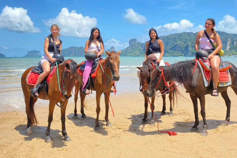 Ao Nang: Horse Riding Tour and kayaking clongrood