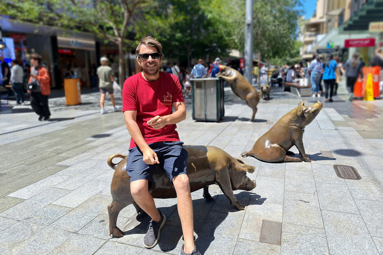 Adelaide: Excursão guiada a pé com bebida e lanche