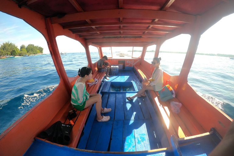 Gili T: Schnorcheltour in kleiner Gruppe