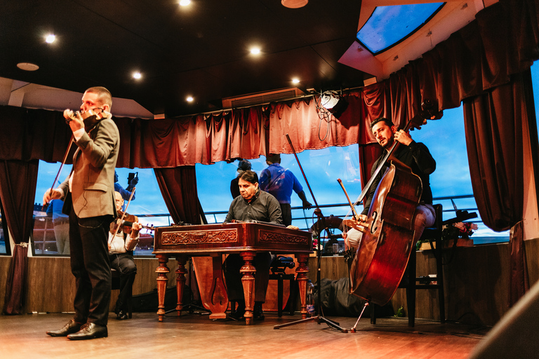 Budapest : Dîner-croisière avec opérette et spectacle folkloriqueDîner à 4 plats