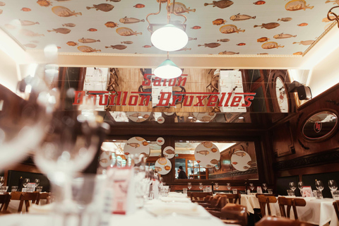 Brussels: Authentic Belgian 3-Course Lunch or Dinner 3-COURSES AUTHENTIC BELGIUM MEAL IN 1st BOUILLON OF BELGIUM
