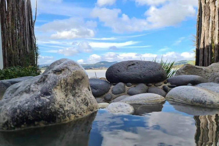 De Auckland: Excursão de um dia a Wai-O-Tapu e Polynesian Spa Rotorua