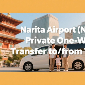 Narita Airport (NRT): Private One-Way Transfer to/from Tokyo