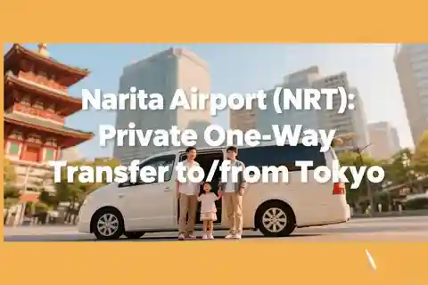 Letiště Narita (NRT): Soukromý jednosměrný transfer do/z Tokia