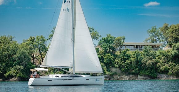 Corfu: Private Half-Day Sailing Boat Cruise with Swim Stops