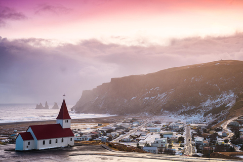 From Reykjavik: South Coast Waterfalls & Glacier Coach Tour Free pickup from Bus Stop #12