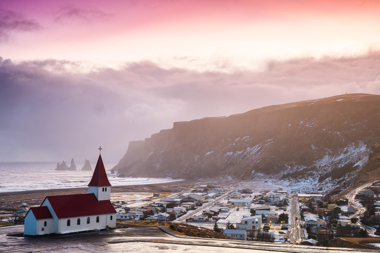 From Reykjavik: South Coast Waterfalls & Glacier Coach Tour Free pickup from Bus Stop #12