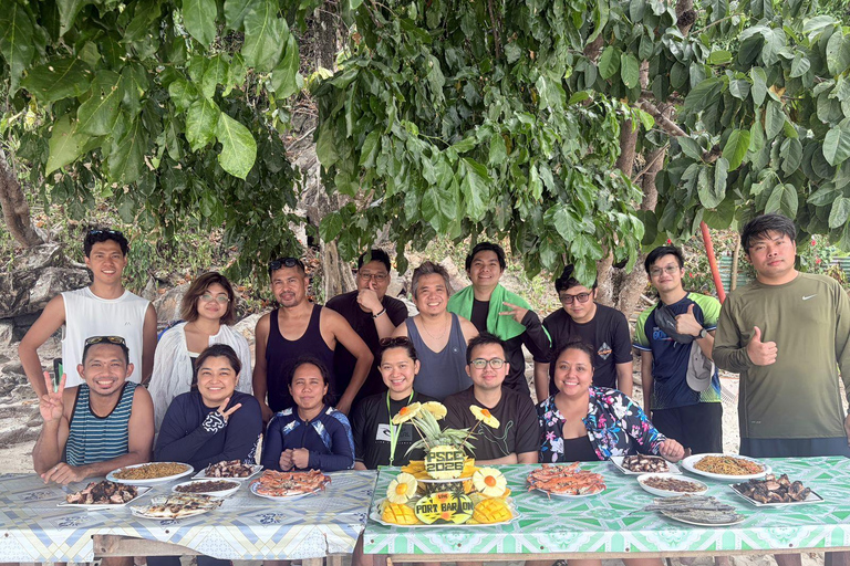 From Puerto Princesa: Port Barton Island Hopping Tour