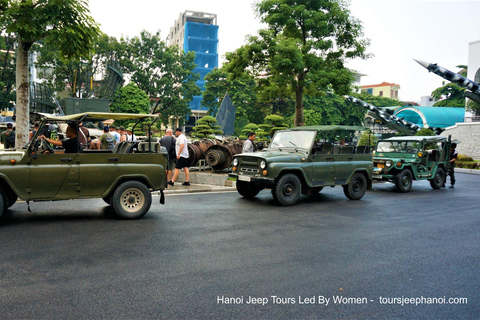 女性向导带你踏上河内吉普车之旅女性带领的河内市吉普车之旅