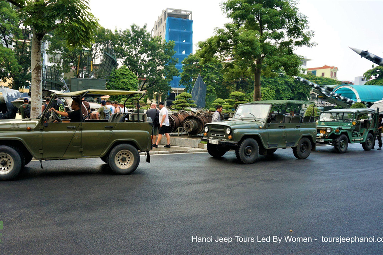 女性向导带你踏上河内吉普车之旅女性带领的河内市吉普车之旅