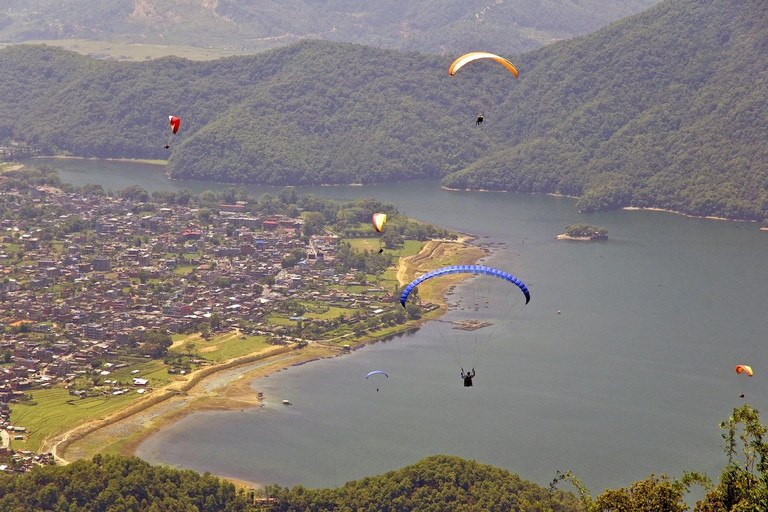 Pokhara: Sarangkot Sunset Panorama with a day hike By vehicle