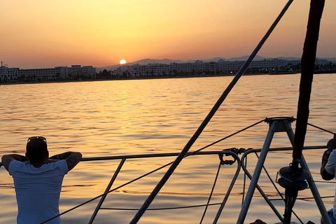 Djerba: Exclusive Catamaran Experience & Crystal-Clear Swimming Stop Djerba: Exclusive Catamaran Experience & Crystal Clear Swim Break