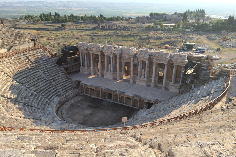 From Marmaris: Pamukkale & Hierapolis Guided Day Trip Pamukkale Entry Excluded