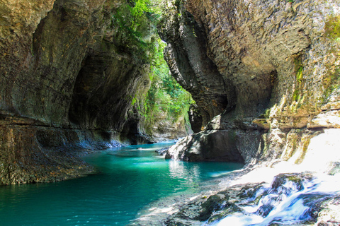 From Batumi: Martvili Canyon, Prometheus Cave, & Okatse Tour