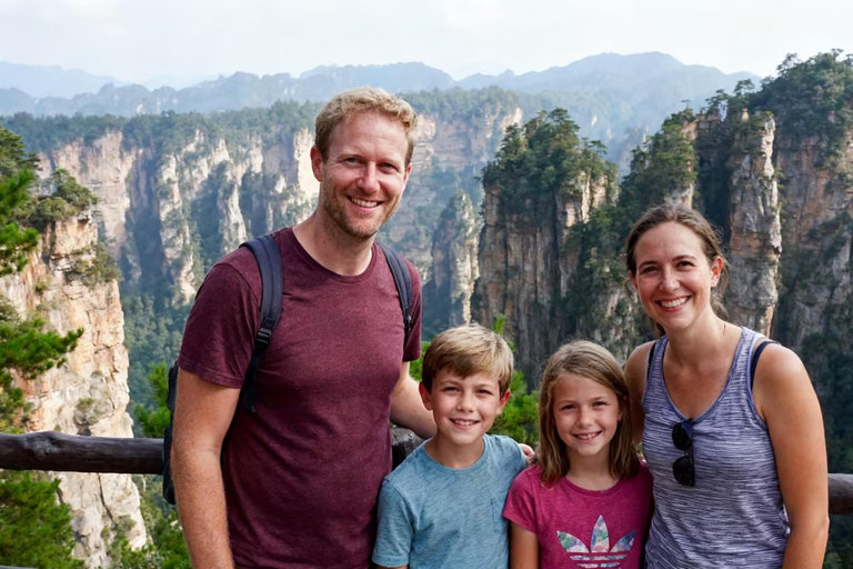 جولة ليوم واحد في منتزه تشانغجياجيه الوطني