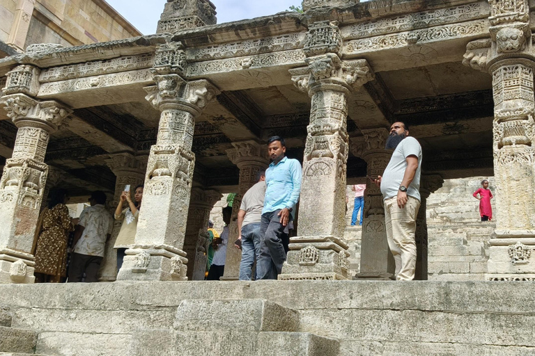 Drop Udaipur From Ahmedabad with Visit Rani Vav & Sun Temple Private Tour with AC Transportation and Dedicated Driver.