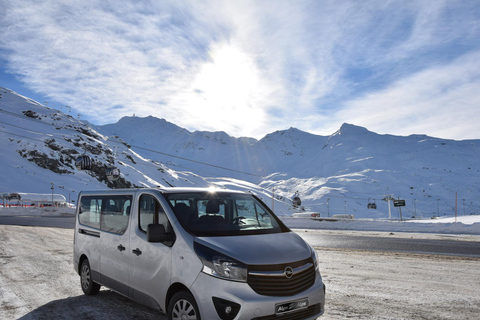 Zürich flygplats: Privat transfer till St MoritzXL Minivan