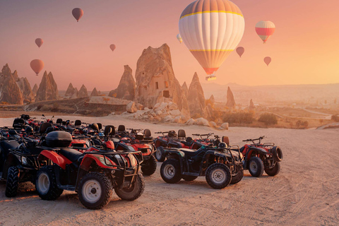 Cappadocia ATV (Quadbike) Tour1 hour tour covers 2 points, 2 hour tour covers 4 points.