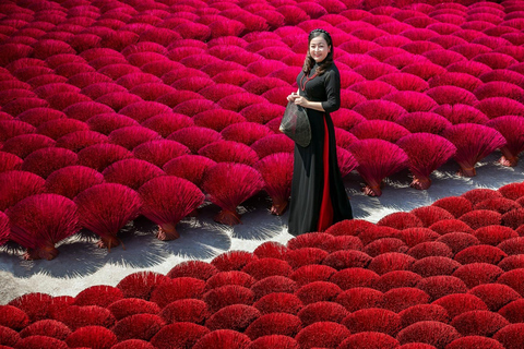 Hanoi: Silk Village Or Hat and Incense Village SMALL GROUP Afternoon: Hanoi Hat Village & Incense Village - SMALL GROUP