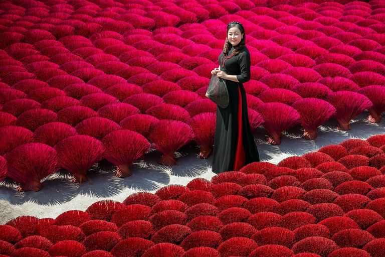 Hanoi: Silk Village Or Hat and Incense Village SMALL GROUP Afternoon: Hanoi Hat Village & Incense Village - SMALL GROUP