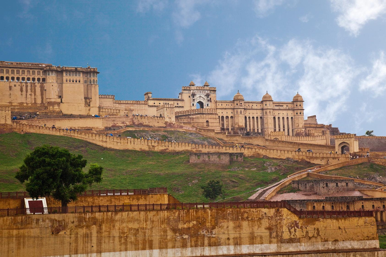 Jaipur: Amber Fort, Stadtpalast und Hawa Mahal Tagestour