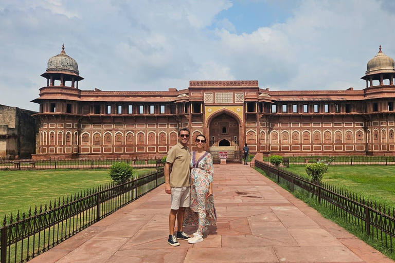 From Delhi Taj Mahal & full Day Agra Tour with 5 star lunch Ac Private Car + Tour Guide.