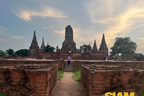 L&#039;incredibile tour degli antichi templi di Ayutthaya: Da BangkokGruppo privato con guida in inglese