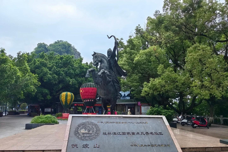 Guilin: tour a pie de un día completo con desayuno localTour a pie con acceso incluido